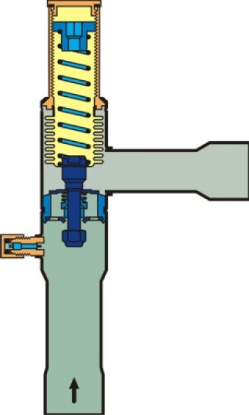 Regulator de presiune Danfoss pentru vaporizator